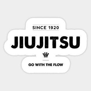 Jiujitsu - Go With The Flow Sticker